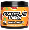 Rogue Energy Energy Drink Powder for Long Gaming Hours - Energy Powder for Mental Focus - Sugar & Gluten Free - Gaming Supplement with Caffeine & Vitamins - Made in USA (Blood Orange - 40 Servings)