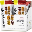 Skaratch Labs Bar năng lượng thanh  tEPle Cherry + Piistachio (12 Pack) Nhà máy y tế hấp dẫn đường - 5g Protin Non-GMO, Gluten Free, Soy Free, Vegan, Kosher