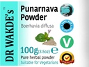 DR WAKDEのPunarnavaパウダー(Boerhavia diffusa) - 100g(3.5oz) | 純粋で、未加工及び乾燥された粉 | Ayurvedicハーブ | ヴィーガン | ヴィーガン |