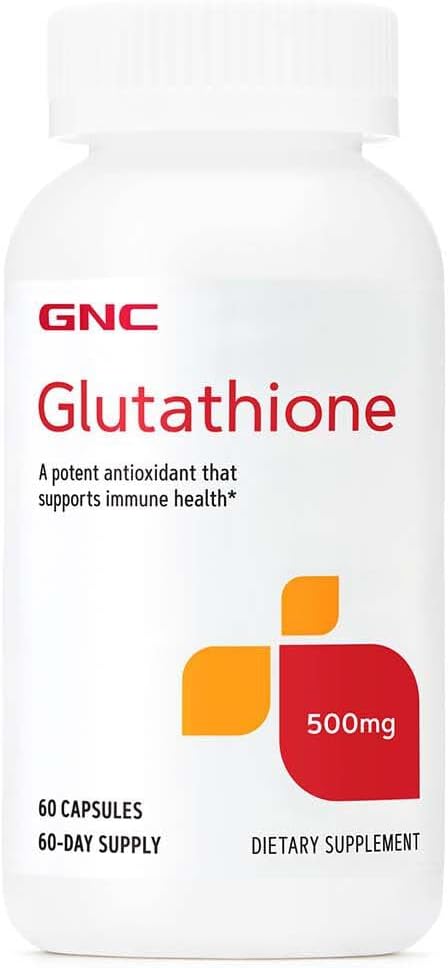 GNC Glutatione 500 mg, 60 kapszula, Immunegészséget támogató