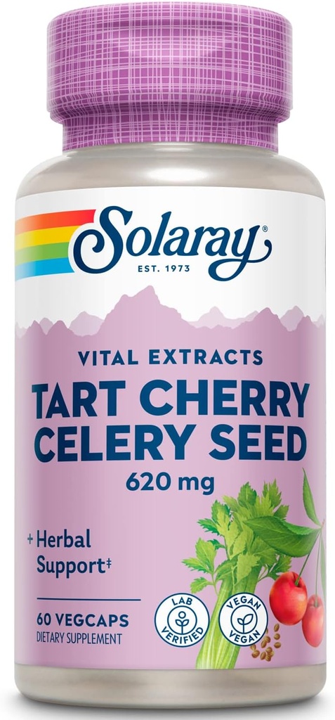 SOLARAY Tart Cherry & Pean Seed 