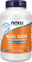 Şimdi Gıdalar Tamamlıyor, Neptün Krill, Double Strength 1000 mg, Phospholipid-Bound Omega-3, 120 Softgels