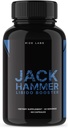 Jack Hammer Libido Booster vyrams, Jack Hammer Libido Booster papildas, Jack Hammer Libido Booster Galingas visi natūralūs formulė pagerinti efektyvumą, Jackhammer Atsiliepimai (60 Capsules)