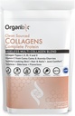 Organixx kollageenpeptiidid pulber C-vitamiiniga, tüüp I, II, III, V, X hüdrolüüsitud kollageen, juuksed, küünte, naha, luude ja liigeste tervis, vananemistoetus, puhas lähtekood, gluteenivaba, maitsestamata, 20 serveerimist