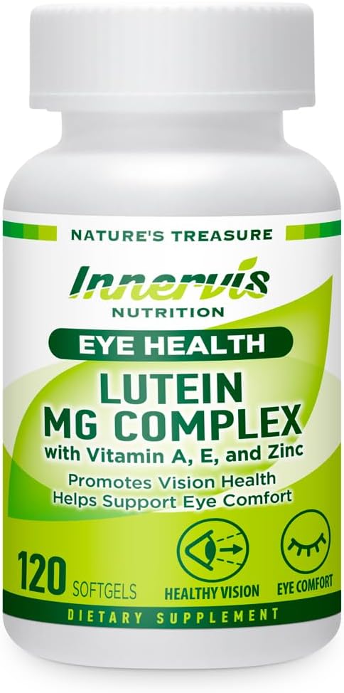 Lutein & Manesium – Hỗ trợ sức khỏe mắt và an ủi, Antioxidant, 120 Tixgels