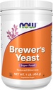 NOW Foods Supplements, Brewer's Yeast Powder z naravno prisotnimi beljakovinami in B-vitamini, 1-pound