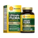 Renew Life Probiotic Adult 50 Plus Probiotic Capsules, Daily Supplement Supports Urinary, Digestive and Immune Health, L. Rhamnosus GG, Dairy, Soy and gluten-free, 30 Billion CFU, 60 Count