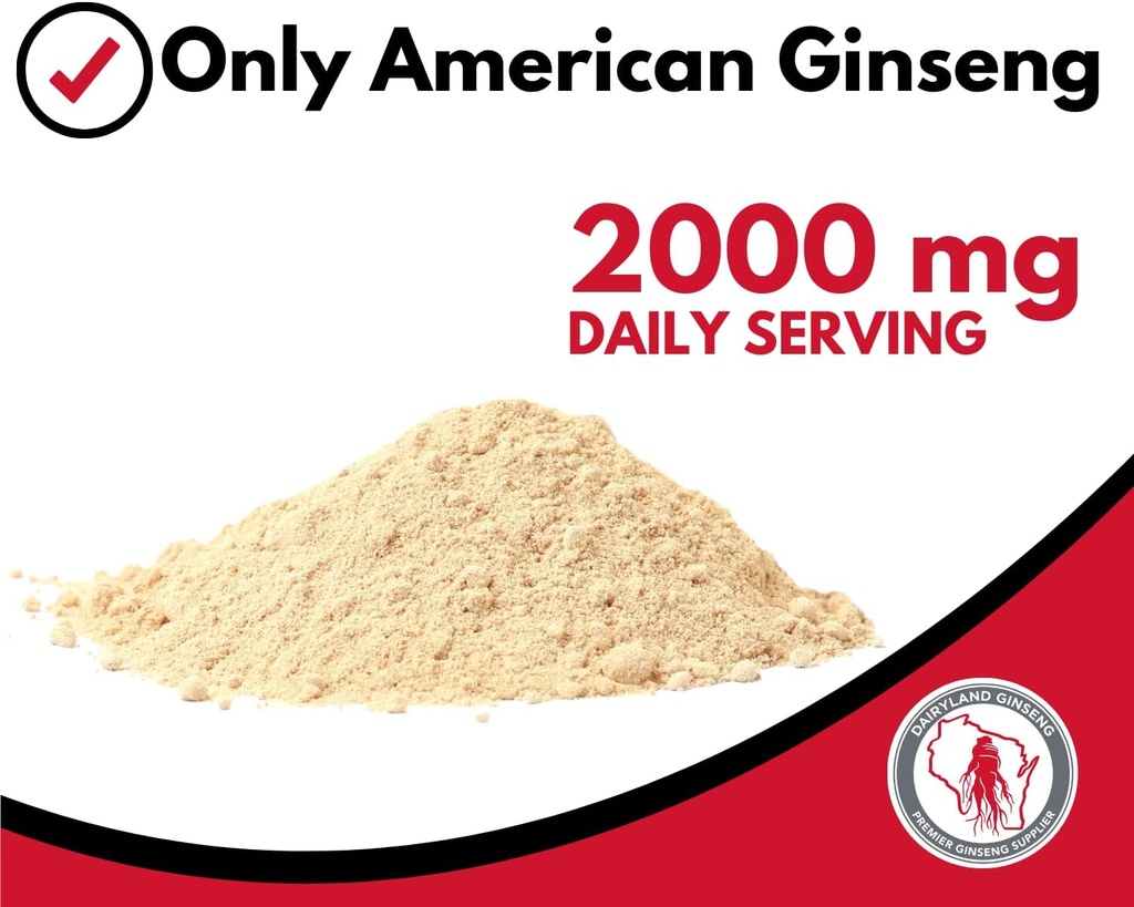 Dairyland Concentrated American Ginseng Powder 