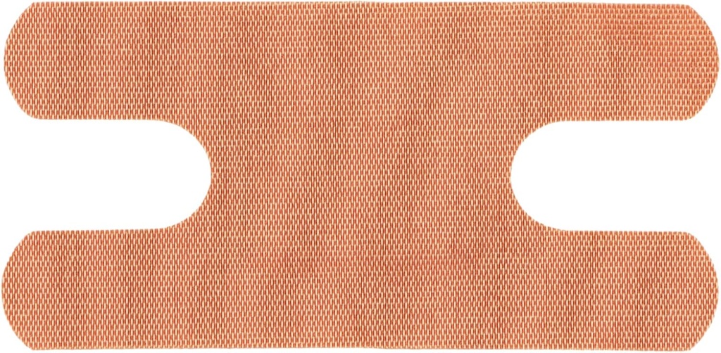 Henry Schein Sterile Fabric Knuckle Adhesive Bandages, 1,5" x 3" – Strisce di cura del tessuto di primo soccorso personalizzate Wrapped per giunti di fissaggio, flessibili e durevoli – 100/Bx
