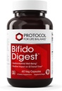 PROTOCOL FOR LIFE BALANCE Bifido Digest - 20 miljarder CFU per Servering - GI Support - Dairy Free, Egg Free & Non-GMO - 60 Veg Capsules