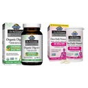 Garden of Life Dr Formulated Digestive Enzymes with Papain, Bromelain & Dr. Formulated Women's Probiotics Once Daily, 16 Strains, 50 Billion, 30 Capsules