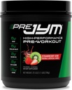 JYM Supplement Science Pre JYM Strawberry Kiwi Pre Workout Powder - BCAA's, Nootropics, Creatine HCI, Citrulline, Beta-Alanine, Betaine, Taurine, Huperzine 30 Servers