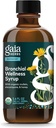 Gaia Herbs Brunchial Wellness Syrup -- -- 帮助维持肺部健康和帮助为偶发性喉咙提供舒适的免疫支助补充 -- -- 5.4 Fl Oz(最多32天的供应)