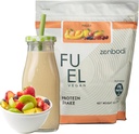 Fuel Vegan Protein Powder Fruit Flavor - 21g proteinu každý sloužit, Delicious Plant- Based Směs pro růst svalů, Vyrobeno z Pea, s Vegan D3, žádné umělé příchutě, gluten- bez
