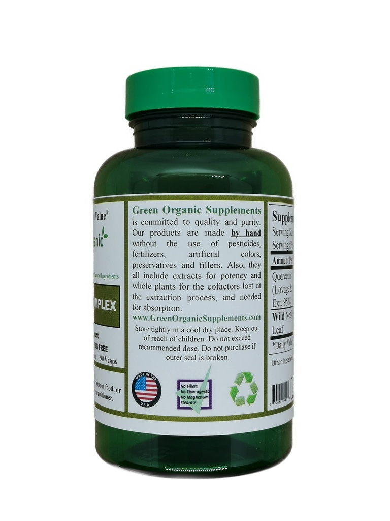 Green Organic Supplements PMS, Mood Enhancer, Hormonal Balance, Hormones, Hot Flashes (Pack of 1)