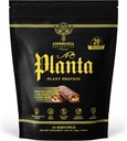 Ambrosia Planta - Premium Plant-Based Protein | Vegan & Keto Sõbralik | Gourmet Lõhnad Ilma Puhumise või Mao Upset | Gluteen & Soja Vaba | Ei Lisatud Suhkur | 14 Servings | (Candy Bar)