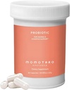 MOMOTARO APOTHECA Organic Probiotics for Women Vaginal & Digestive Supplement, 25 Billion CFU - Prebiotics & Lactobacillus Blend Supplements - Feminine Healthy Vaginal Odor & Flora - 30 Capsules