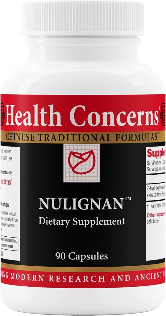 Health Concerns NuLignan – Menopause Relief " Hormonal Balance supplement – Cardiovascular " Estrogen Support – Chinese Herbal supplement for Men " Bone " Heart Health – 90 Capsules