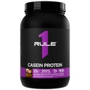 Rule 1 Proteins Casein Protein, Chocolate Peanut Butter, 26 Servings | 25g Protein and 11g EAAs Per Serving from Slow-Release Micellar Casein for Overnight Recovery and Sustained Delivery
