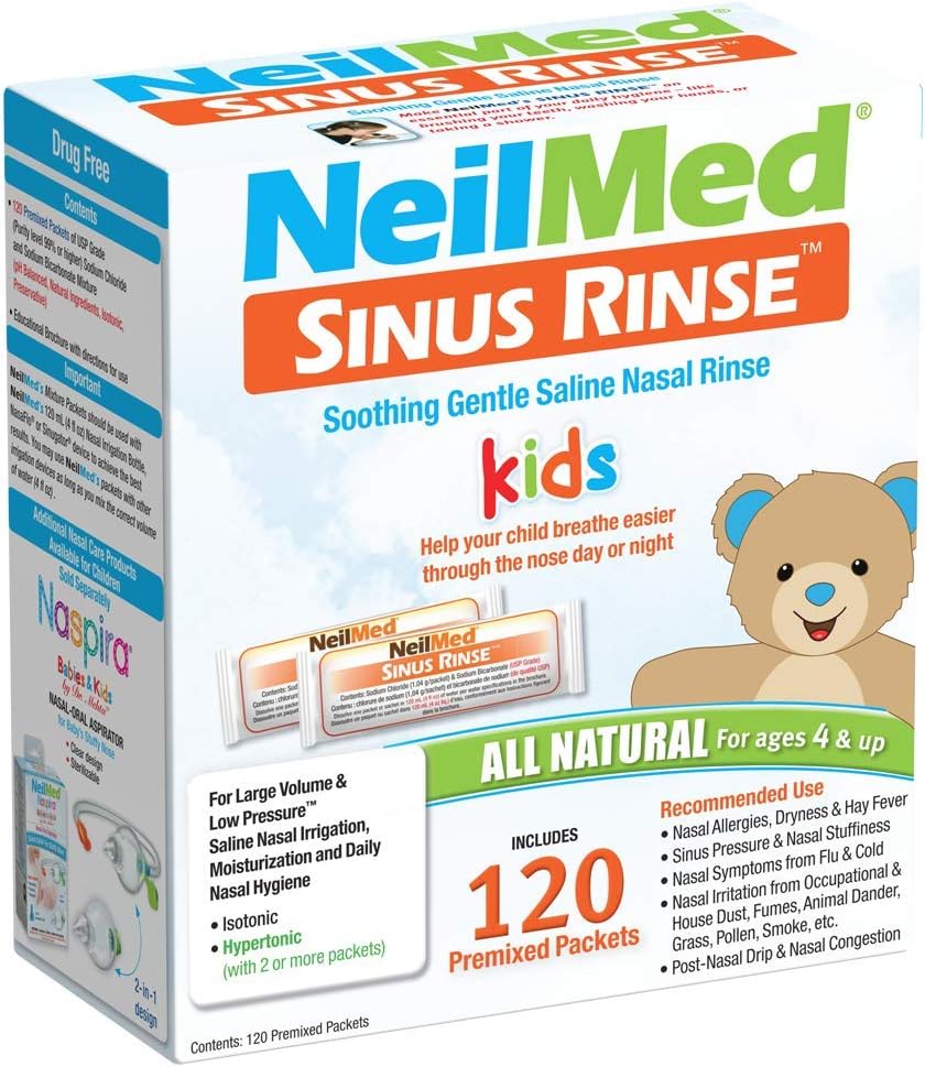 Neil Med Sinus Rinse pediatrické balíčky, predmiešané 120/škatuľa