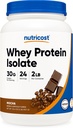 Nutricost Whey Protein Isolate (모카) 2LBS