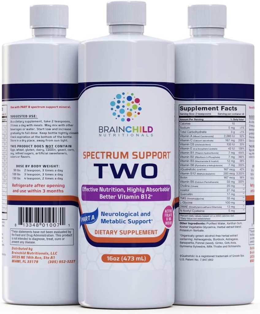 BrainChild Nutritionals Spectrum Støtte II P5P 16oz