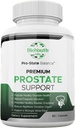 Natural Prostate Supplement for Men, 60 Capsules - Nutritive Blend of Knoflook, Punicagins, Tribulus Terrestris & Selenium