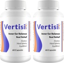 Vertisil Real Medicine (60 캡슐)과 Eradicate Vertigo 과학적 건강에 의해 2 병