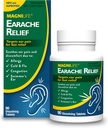 MagniLife Earache Relief, Swimmers Ear, Pain 및 Discomfort에 대한 빠른 인용 천연 구호 - 90 빠른 용해 정제