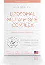 Lipozomální glutathion dodatek s mořským kolagenem a lipozomální vitamin C - Premium Skin Care dodatek - Vylepšená absorpční vzorec pro zářivou pleť, Detox & Antioxidant Support - 60 Kapsle