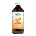 Dynamic Health Liquid Vitamin C Natural Citrus - 1000 mg per Serving, Liquid Supplement for Men and Women, with Bioflavonoids & Rose Hips, Vegetarian & Gluten Free - 8 fl oz