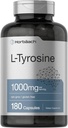 Horbaach L-Tyrosine 보충교재 | 1000mg | 180의 캡슐 | Non-GMO 및 글루텐 자유로운 공식