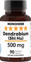 MONOHERB Dendrobium 500 mg - 90 kapsułek Veg - suplement Shi Hu