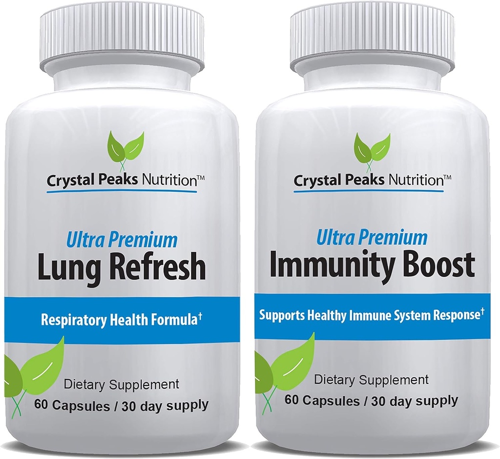 Lung Health and Immunity System Supplements (Lung Health and Immunity System Supplements) 124; Javítsa a légzést és erősítse meg az Ön immunrendszerét 124; 30- napos ellátás minden