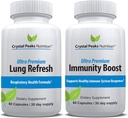 Lung Health and Immunity System Supplements (Lung Health and Immunity System Supplements) 124; Javítsa a légzést és erősítse meg az Ön immunrendszerét 124; 30- napos ellátás minden