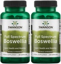 Swanson Double Strength Bosvellia- Herbal Supplement Promotion Joint Support- Ayurvedic Herb for Joint Rugalmasság & Mobility Support- Made w / Boswellia Serrata Resin- (60 kapszula, 800mg minden) 2 Pack