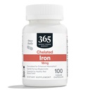 365 by Whole Foods Market, Chelated Iron 18mg, Vegan, 100 Capsules