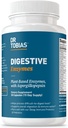 Dr. Tobias Digivestive Enzymes with Amylase, Bromelain, Lipase, Lactase, Protease, Papain & More, Digestion Addition with 18 Enzymes for Digestion and Gut Health, 30 капсули, 15 Сервиз