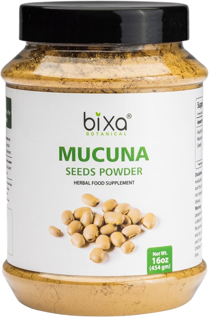 Bixa BOTANIA Mucuna Pruriens Powder ... Velvet Bean Powder ... Kapikacchu... Kaunch Beej...