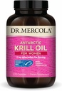 여성을위한 Mercola Krill 오일 - 2 mg Astaxanthin - MSC 인증 지속 가능 - 오메가-3s와 함께 뇌, 피부 및 면역 시스템 지원 - 무 GMO, 글루텐 프리 & Soy-Free - 270 캡슐 (30 서빙)