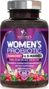 Probiotikumok nőknek 60 milliárd CFU - 16 Strains, Prebiotics & Cranberry, PH Balance, Emésztési egészség, Vaginal & Immune Support, Womens Probiotic for Gut Health, Table Stable - 120 kapszula