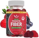Sugar Free Prebiotic Fiber Gummies for Adults Kids Mixed Berry Flavor Plant Supplement for Women Men, Daily Digestive Health Regularity 60 Count (Pack of 1)