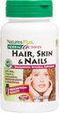 Natures Plus Hair, Skin & Nails - 60 Vegan Tablets - Provides Strength and Elasticity to Hair Skin & Nails - Vegetarian, Gluten-Free - 30 Servings