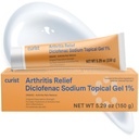 Curist Diclofenac Sodium Topical Gel 1 Percent 150g for Arthritis Pain - Joint Pain Relief for Hand/Foot Pain, Knee/Elbow Pain & Ankle Pain - 1% - 5.29oz