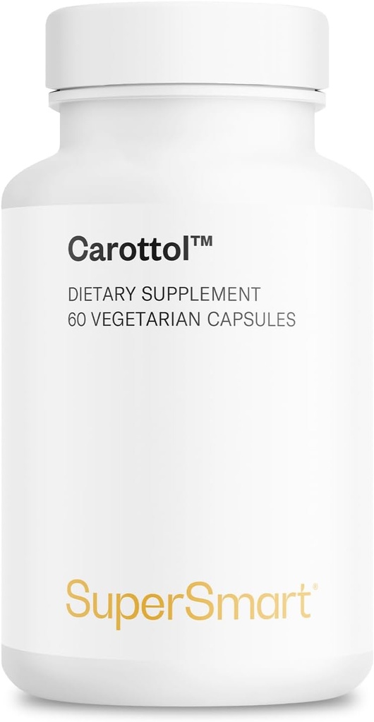 Supersmart - Karottol (Advanced Formula) - Karotenoid Complex Supplement - s Beta karotén, Lycopene, lutein & Ze Application 