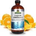 Réponse de la nature Omega liquide-3.00 Huile de poisson de haute mer avec supplément alimentaire EPA/DHA.