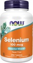 acum alimente Suplimente, Seleniu (L-Selenometionină) 100 mcg, Essential Mineral*, 250 comprimate