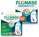 Flonase Sensimist Allergia Relief Nenän Spray aikuisille ja lapsille - 120 Spray Yhteensä (2 pullot 60 Sprays Each)