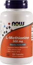 Now Foods L-methionine, 100 קפסולות / 500 מ"ג (Pack of 2)