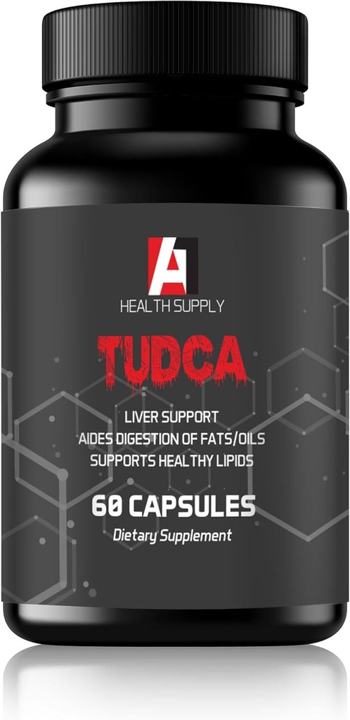 TUDCA 500mg Життєрадісна та жовчного міхура Чистка добавка, 60 капсули, 250mg. Premium TUDCA